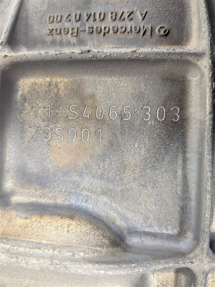 Thumbnail 5: 2012-2020 MERCEDES E550 GL450 GL550 ML550 SL550 CLS550 4.6L V8 UPPER OIL PAN