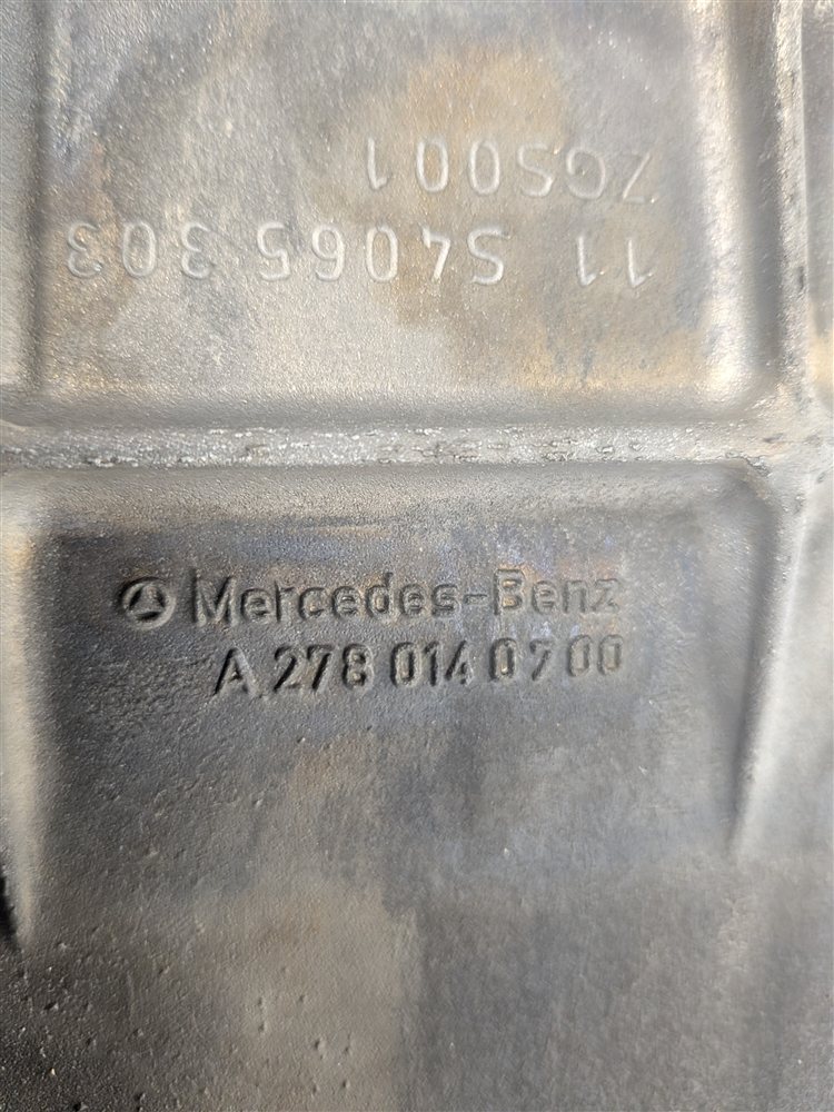 Thumbnail 6: 2012-2020 MERCEDES E550 GL450 GL550 ML550 SL550 CLS550 4.6L V8 UPPER OIL PAN