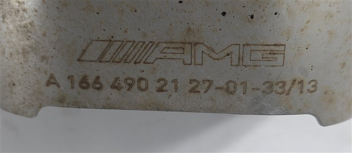 Thumbnail 9: 13-19 MERCEDES GL GLS ML (X166) 4.6L REAR LEFT & RIGHT MUFFLER EXHAUST TIP SET 2
