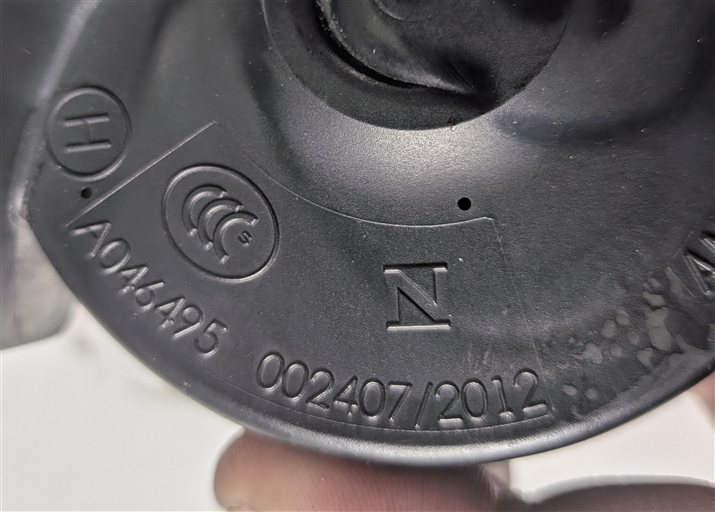 Thumbnail 6: 13-19 MERCEDES GL ML GLE GLS CLASS (W166 X166) HIGH & LOW TONE SAFETY HORN SET-2