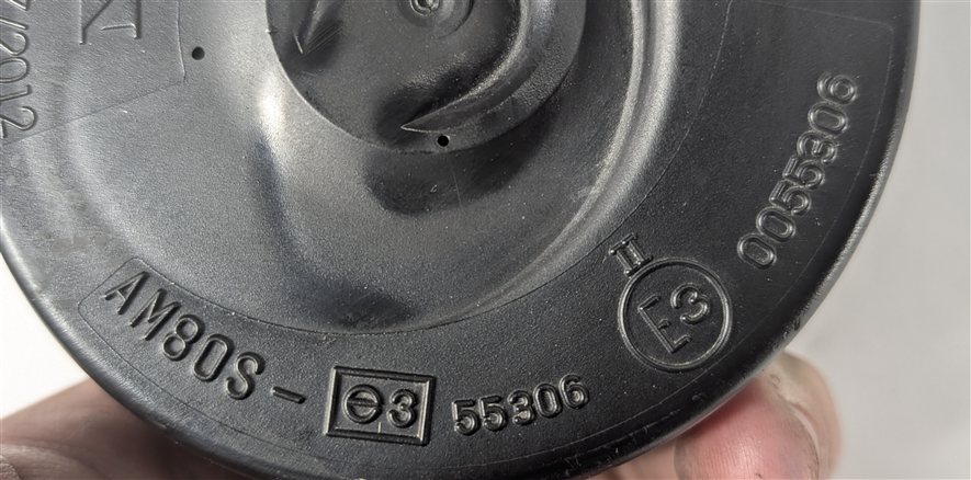 Thumbnail 7: 13-19 MERCEDES GL ML GLE GLS CLASS (W166 X166) HIGH & LOW TONE SAFETY HORN SET-2