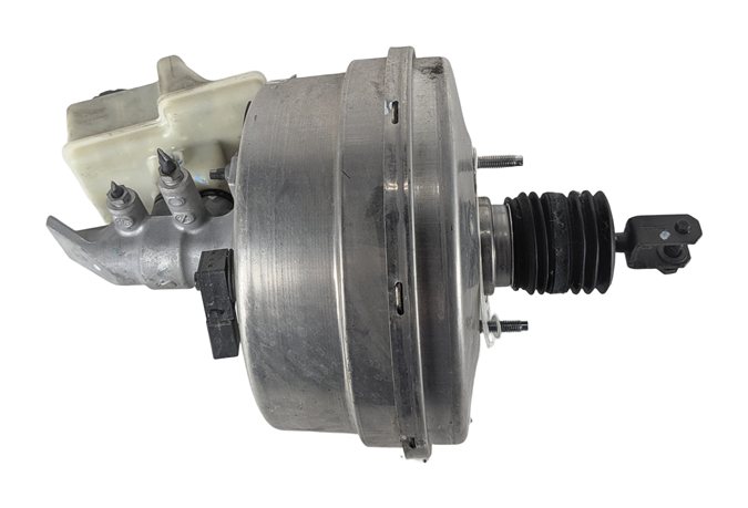 Thumbnail 3: 13-19 ML GLE GL GLS (W166 X166) BRAKE BOOSTER w/ MASTER CYLINDER & RESERVOIR