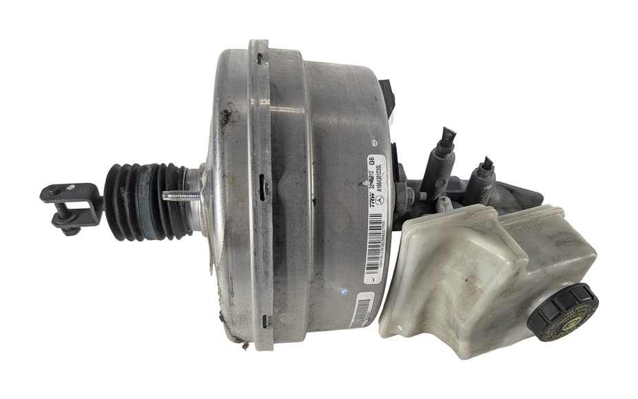 Thumbnail 5: 13-19 ML GLE GL GLS (W166 X166) BRAKE BOOSTER w/ MASTER CYLINDER & RESERVOIR