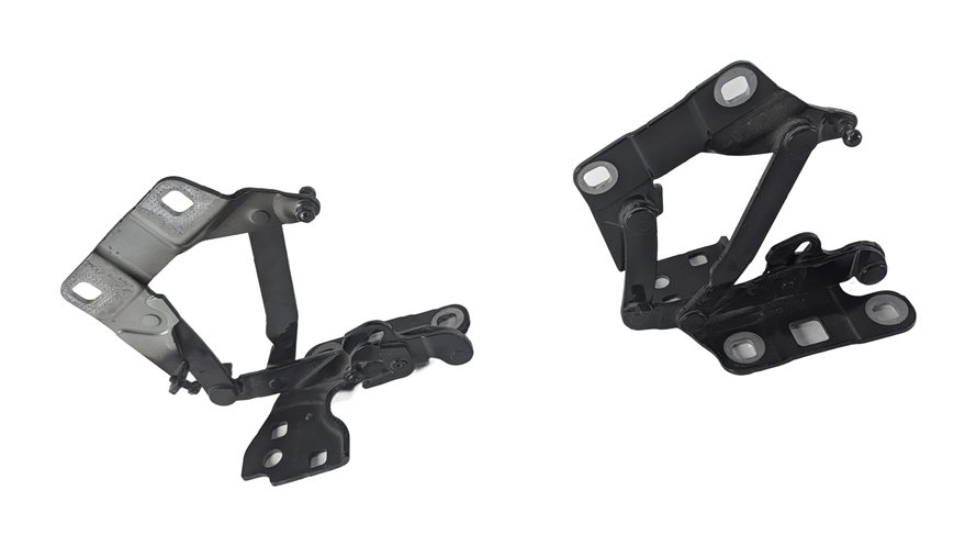 12-19 MERCEDES GL ML (W166 X166) FRONT LEFT & RIGHT HOOD HINGE SET (Black)