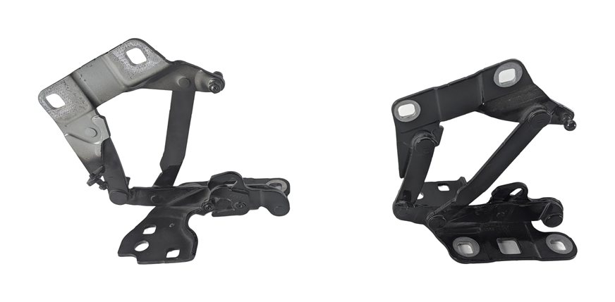 Thumbnail 2: 12-19 MERCEDES GL ML (W166 X166) FRONT LEFT & RIGHT HOOD HINGE SET (Black)
