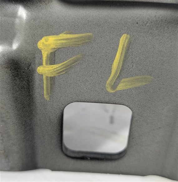 Thumbnail 5: 12-19 MERCEDES GL ML (W166 X166) FRONT LEFT & RIGHT HOOD HINGE SET (Black)