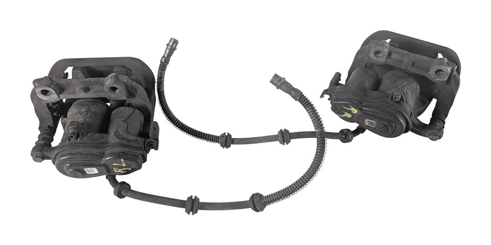 Thumbnail 4: 2013-2019 MERCEDES GL GLE GLS ML W166 X166 REAR LEFT & RIGHT BRAKE CALIPER SET/2