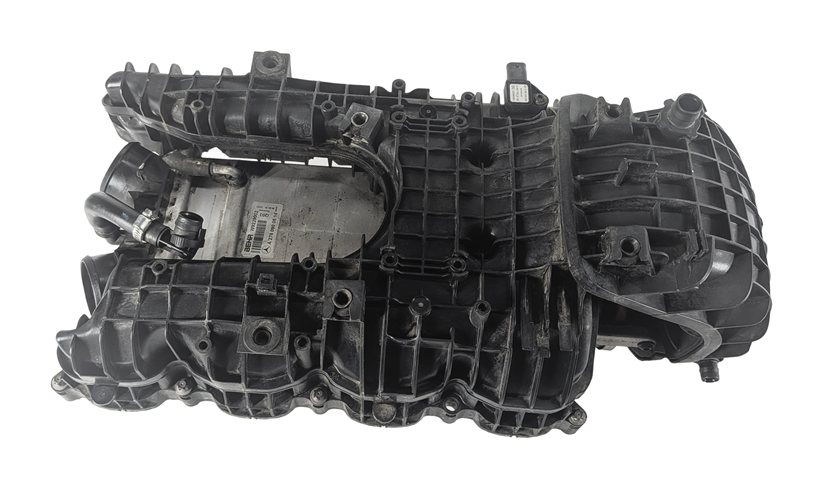 Thumbnail 3: 11-20 MERCEDES E GL ML S W212 W166 W221 X166 4.6L INTAKE MANIFOLD w/ INTERCOOLER