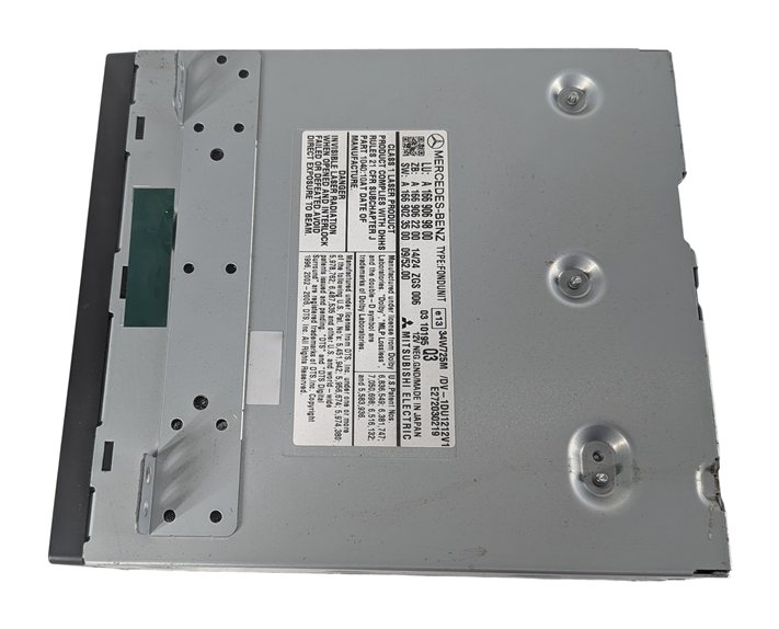 Thumbnail 4: 12-16 MERCEDES E GL ML CLASS (W166 W212 X166) REAR MEDIA DVD VIDEO DISC PLAYER