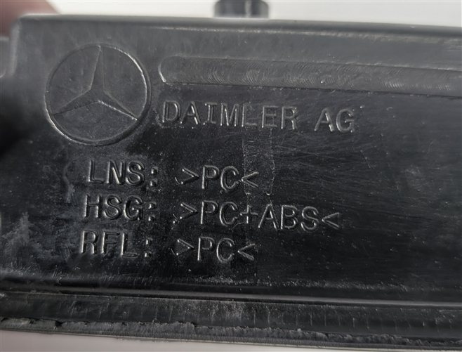 Thumbnail 8: 2012-2016 MERCEDES GL350 GL450 GL550 GL63 ML63 AMG (X166 W166) LEFT DRL FOGLIGHT