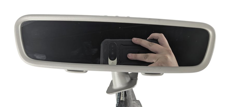 Thumbnail 8: 12-16 MERCEDES GL ML CLASS (W166 X166) AUTODIM HOMELINK REARVIEW MIRROR (Gray)