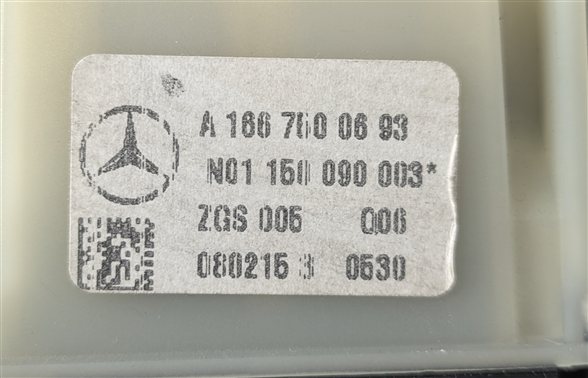 Thumbnail 6: 13-16 MERCEDES GL GLK ML SL W166 W231 X166 X204 TRUNK HANDLE w/ REARVIEW CAMERA