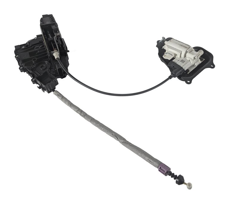 Thumbnail 2: 13-15 MERCEDES GL CLASS (X166) REAR LEFT LOCK LATCH ACTUATOR w/ SOFT CLOSE MOTOR