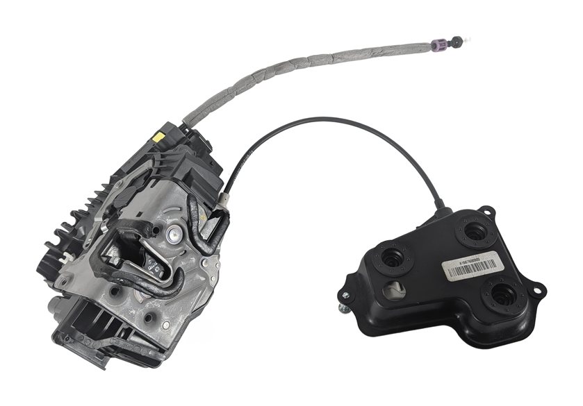 Thumbnail 4: 13-15 MERCEDES GL CLASS (X166) REAR LEFT LOCK LATCH ACTUATOR w/ SOFT CLOSE MOTOR