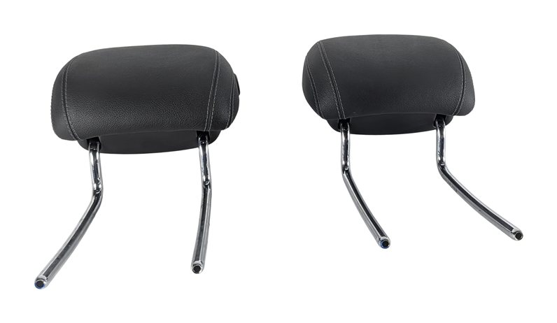 Thumbnail 2: 12-19 MERCEDES GL GLS ML X166 W166 FRONT LEFT & RIGHT HEADREST SET/2 (Black)