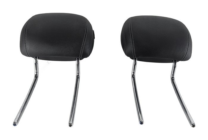 Thumbnail 3: 12-19 MERCEDES GL GLS ML X166 W166 FRONT LEFT & RIGHT HEADREST SET/2 (Black)