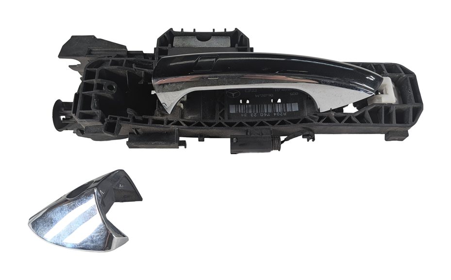 Thumbnail 2: 14-20 E GL ML SL (W166 W212 X166) FRONT LEFT DRIVER KEYLESS DOOR HANDLE (Black)