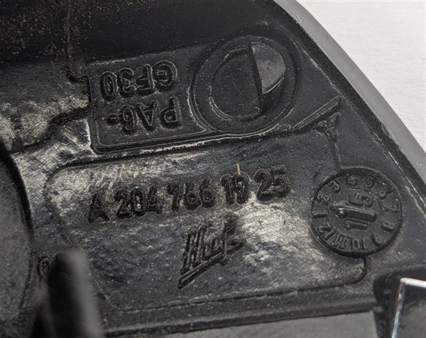 Thumbnail 6: 14-20 E GL ML SL (W166 W212 X166) FRONT LEFT DRIVER KEYLESS DOOR HANDLE (Black)