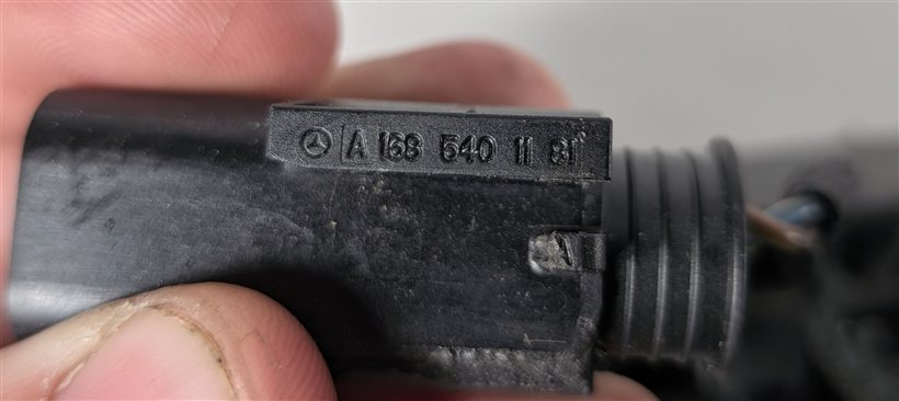 Thumbnail 10: 08-16 MERCEDES C E GL ML CLASS FRONT or REAR RIGHT KEYLESS DOOR HANDLE (Black)