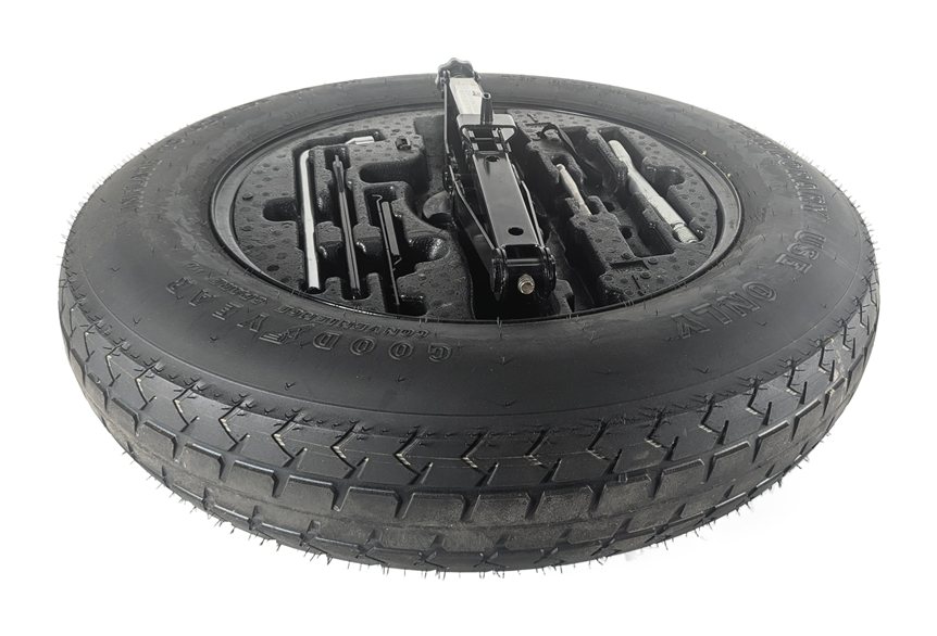 Thumbnail 2: 08-17 MERCEDES GL GLE GLS ML W164 X164 W166 X166 19x4.5 SPARE TIRE w/ TOOL KIT