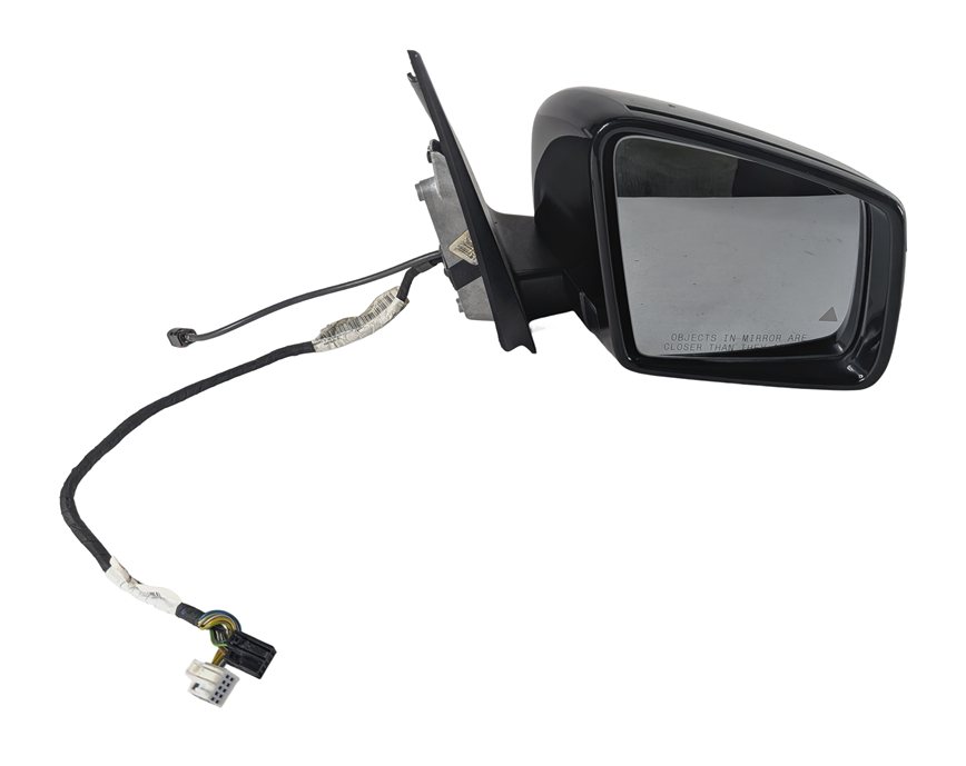 Thumbnail 2: 13-16 MERCEDES GL350 GL450 GL550 X166 RIGHT PASSENGER CAMERA DOOR MIRROR (Black)