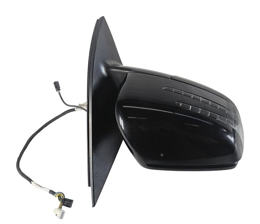Thumbnail 4: 13-16 MERCEDES GL350 GL450 GL550 X166 RIGHT PASSENGER CAMERA DOOR MIRROR (Black)