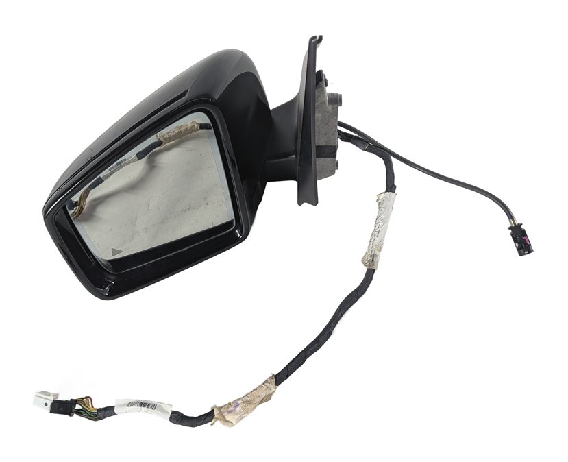 2013-2016 MERCEDES GL (X166) LEFT DRIVER DOOR MIRROR MEM AUTODIM CAMERA (Black)