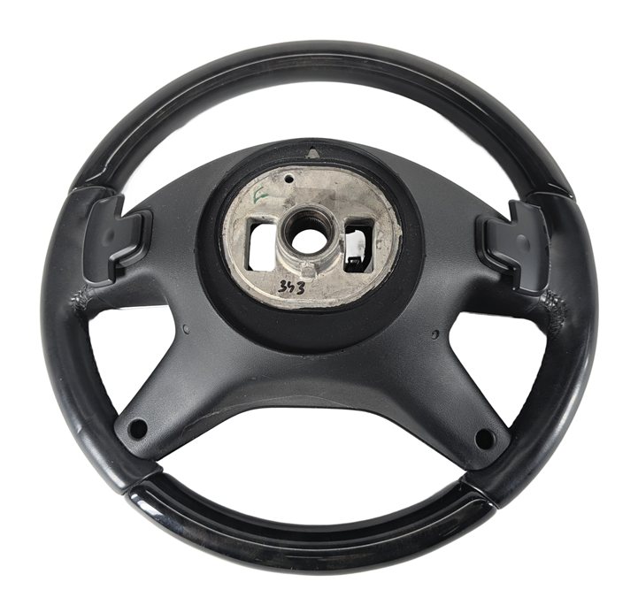 Thumbnail 5: 12-16 ML GL (X166 W166) 4 SPOKE STEERING WHEEL & RADIO CONTROLS (Black)