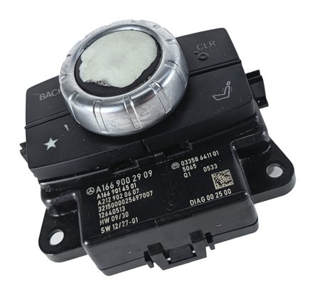 14-16 MERCEDES GL350 GL450 GL550 ML350 ML550 (W166 X166) RADIO GPS SWITCH KNOB
