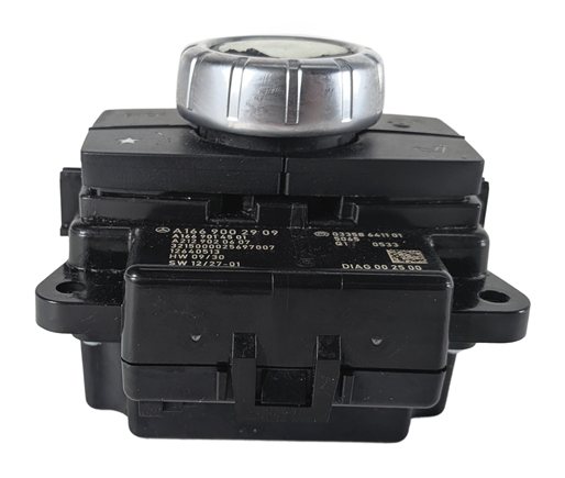 Thumbnail 2: 14-16 MERCEDES GL350 GL450 GL550 ML350 ML550 (W166 X166) RADIO GPS SWITCH KNOB
