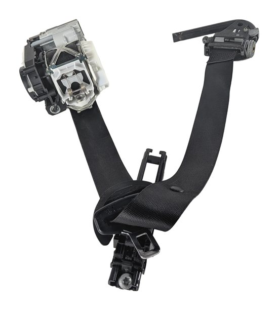 12-16 MERCEDES GL CLASS W166 X166 FRONT LEFT DRIVER SEATBELT RETRACTOR (Black)