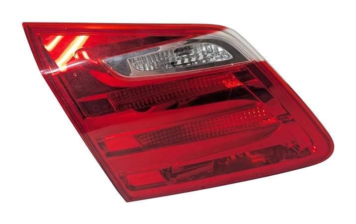 13-16 MERCEDES GL350 GL450 GL550 (X166) LEFT DRIVER INNER TAILLIGHT LIGHT LAMP