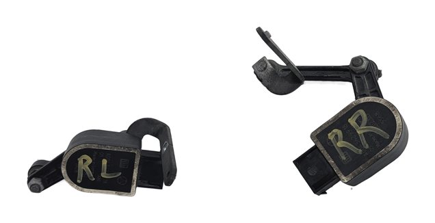 2015 MERCEDES GL550 (X166) REAR LEFT/RIGHT AIR RIDE HEIGHT LEVEL SENSOR SET/2