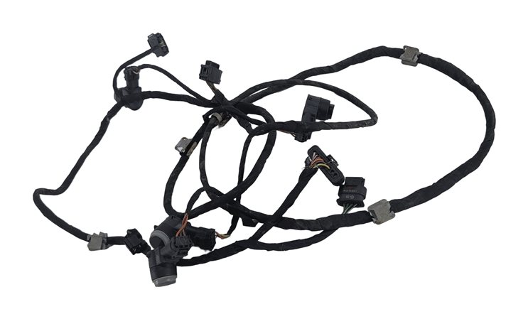 2015 MERCEDES GL550 (X166) REAR PARK ASSIST PDC DISTANCE SENSOR SET/4 (Black)