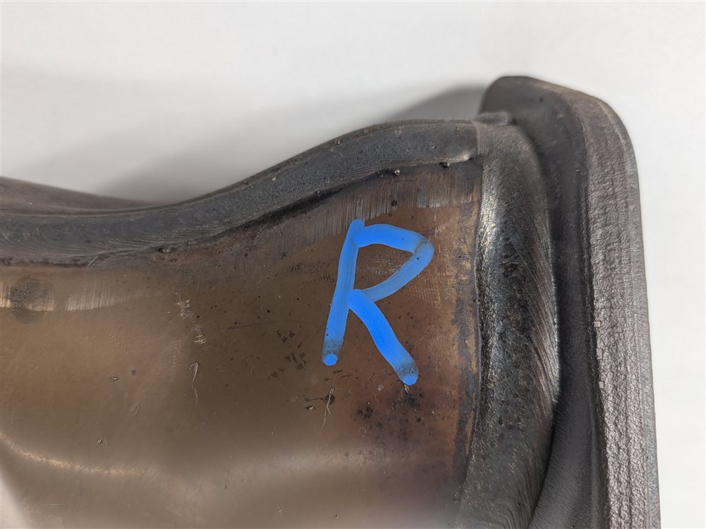 Thumbnail 5: 2015 MERCEDES GL550 (X166) 4.6L (278.928) ENGINE RIGHT TURBOCHARGER EXHAUST PIPE