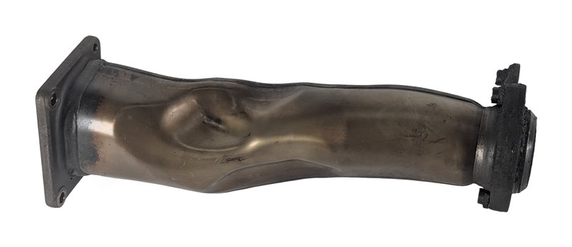 Thumbnail 4: 2015 MERCEDES GL550 (X166) 4.6L (278.928) ENGINE LEFT TURBOCHARGER EXHAUST PIPE