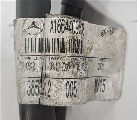 Thumbnail 4: 2015 MERCEDES GL550 X166 4.6L POSITIVE BATTERY CABLE ALTERNATOR STARTER HARNESS