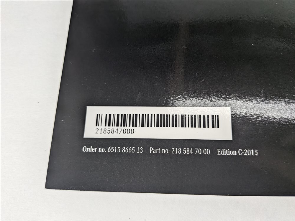 Thumbnail 10: 2015 MERCEDES GL550 (X166) 4.6L OWNER'S MANUAL BOOKLET GUIDE w/ LEATHER CASE SET