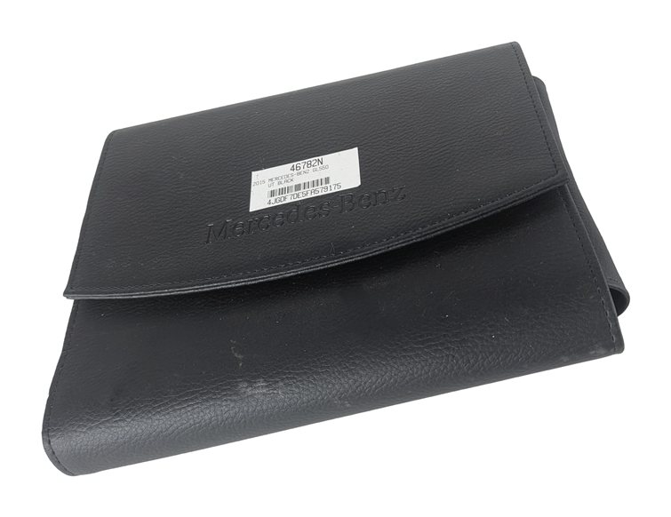 Thumbnail 14: 2015 MERCEDES GL550 (X166) 4.6L OWNER'S MANUAL BOOKLET GUIDE w/ LEATHER CASE SET
