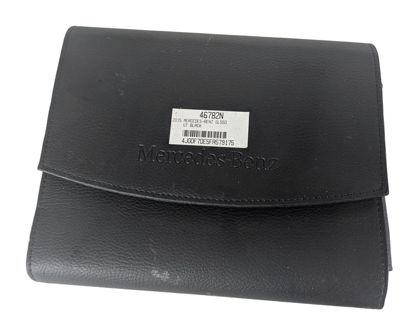 Thumbnail 16: 2015 MERCEDES GL550 (X166) 4.6L OWNER'S MANUAL BOOKLET GUIDE w/ LEATHER CASE SET