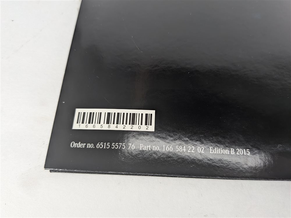 Thumbnail 8: 2015 MERCEDES GL550 (X166) 4.6L OWNER'S MANUAL BOOKLET GUIDE w/ LEATHER CASE SET