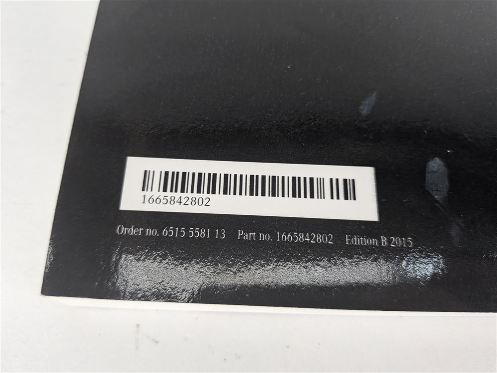 Thumbnail 9: 2015 MERCEDES GL550 (X166) 4.6L OWNER'S MANUAL BOOKLET GUIDE w/ LEATHER CASE SET
