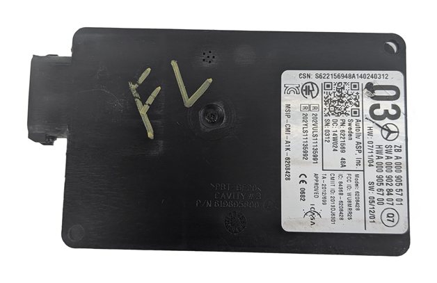 Thumbnail 3: 2015 MERCEDES GL550 (X166) FRONT LEFT DRIVER BLIND SPOT RADAR SENSOR MODULE