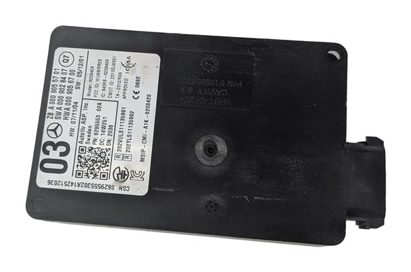Thumbnail 3: 2015 MERCEDES GL550 (X166) REAR RIGHT BLIND SPOT RADAR SENSOR MODULE