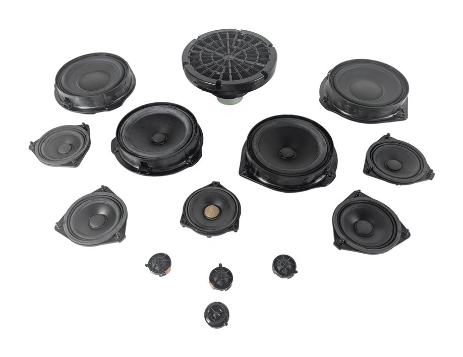 Thumbnail 3: 2015 MERCEDES GL550 (X166) HARMAN KARDON LOGIC7 SURROUND SOUND SPEAKER SET/14