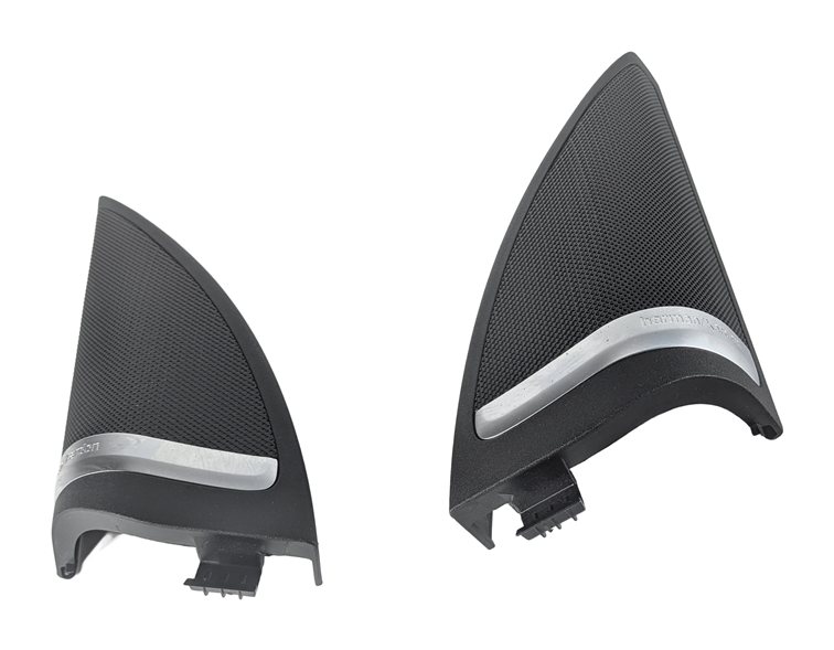 2015 MERCEDES GL550 (X166) FRONT DOOR HARMAN KARDON TWEETER COVER GRILLE SET/2