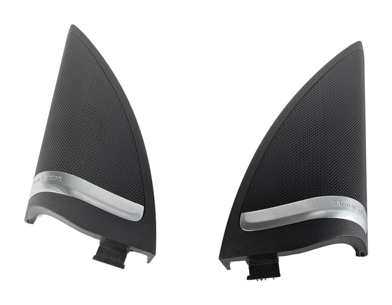 Thumbnail 3: 2015 MERCEDES GL550 (X166) FRONT DOOR HARMAN KARDON TWEETER COVER GRILLE SET/2
