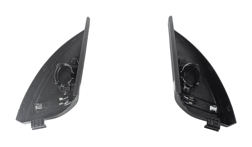 Thumbnail 4: 2015 MERCEDES GL550 (X166) FRONT DOOR HARMAN KARDON TWEETER COVER GRILLE SET/2