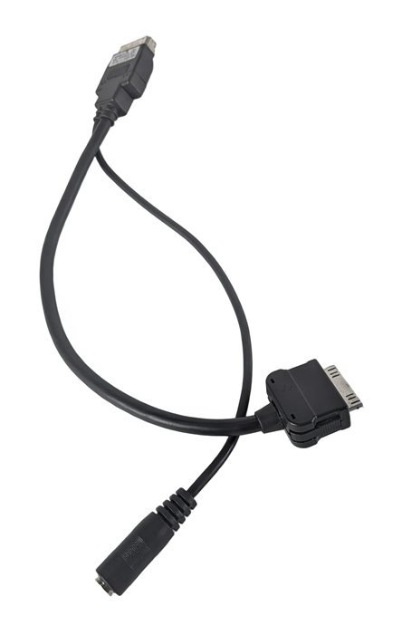 2015 MERCEDES GL550 (X166) MEDIA INTERFACE MI2 IPOD AUX ADAPTER CABLE