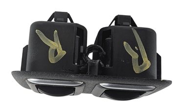 Thumbnail 3: 2015 MERCEDES GL550 (X166) REAR SEAT FOLD DOWN RELEASE SWITCH PANEL w/BUTTONS